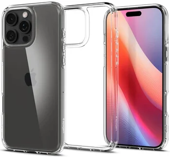 Чехол Spigen iPhone 16 Pro Ultra Hybrid Crystal Clear (ACS08121)