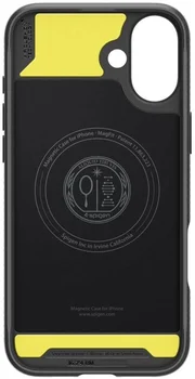 Чехол Spigen iPhone 16 Rugged Armor with MagFit Matte Black (ACS08214)