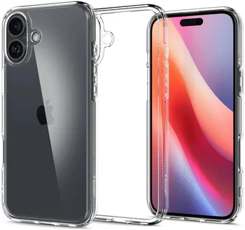 Чехол Spigen iPhone 16 Ultra Hybrid Crystal Clear (ACS08197)