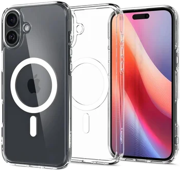 Чехол Spigen iPhone 16 Ultra Hybrid MagFit White (ACS08205)