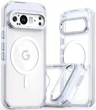 Чохол TPU Acrylic with Magnetic Ring Google Pixel 9 Pro XL Clear Snow