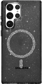 Чехол TPU Eclipse Sparkle (MagFit) для Samsung Galaxy S24 Ultra Black