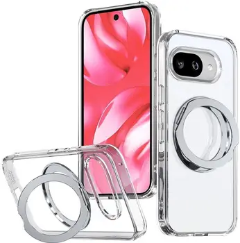Чехол TPU+PC Aura Fold для Google Pixel 9a Transparent