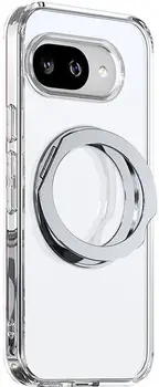 Чехол TPU+PC Aura Fold для Google Pixel 9a Transparent