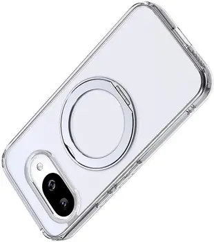 Чехол TPU+PC Aura Fold для Google Pixel 9a Transparent