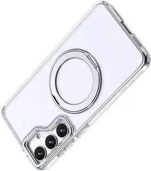 Чехол TPU+PC Aura Fold для Samsung Galaxy S24 FE Transparent
