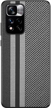 Чехол TPU+PC Grid для Xiaomi Redmi Note 11 Pro 4G/5G / 12 Pro 4G Line