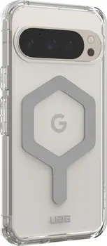 Чохол URBAN ARMOR GEAR Google Pixel 9 Pro, Plyo Pro Magnetic, Ice/Silver (614458114333)