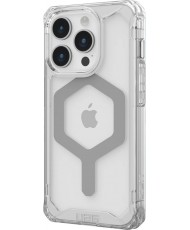 Чохол URBAN ARMOR GEAR Iphone 15 Pro Max Plyo Magsafe, Ice/Silver (114305114333) (UA)