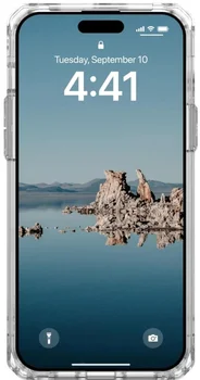 Чохол URBAN ARMOR GEAR Iphone 15 Plus Plyo Magsafe, Ice/Silver (114314114333)
