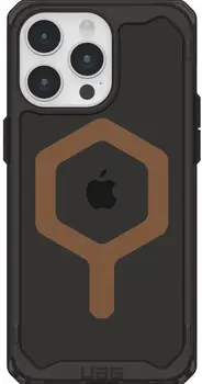 Чехол URBAN ARMOR GEAR Iphone 15 Pro Max Plyo Magsafe, Black/Bronze (114305114085) (UA)