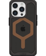 Чехол URBAN ARMOR GEAR Iphone 15 Pro Plyo Magsafe, Black/Bronze (114286114085) (UA)