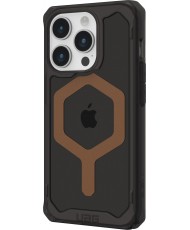 Чехол URBAN ARMOR GEAR Iphone 15 Pro Plyo Magsafe, Black/Bronze (114286114085) (UA)