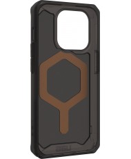 Чехол URBAN ARMOR GEAR Iphone 15 Pro Plyo Magsafe, Black/Bronze (114286114085) (UA)