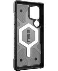 Чохол URBAN ARMOR GEAR Samsung Galaxy S24 Ultra Pathfinder Clear w/Magnet Ash (214427113131) (UA)