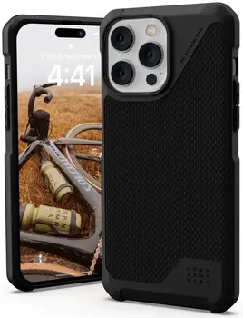 Чохол URBAN ARMOR GEAR iPhone 14 Pro Max Metropolis LT Magsafe Kevlar Black (114051113940) (UA)