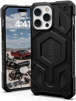 Чохол URBAN ARMOR GEAR iPhone 14 Pro Max Monarch Pro Magsafe Kevlar Black (114031113940) (UA)