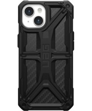 Чохол URBAN ARMOR GEAR iPhone 15 Monarch, Carbon Fiber (114289114242) (UA)