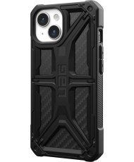 Чехол URBAN ARMOR GEAR iPhone 15 Monarch, Carbon Fiber (114289114242) (UA)