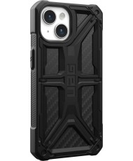 Чехол URBAN ARMOR GEAR iPhone 15 Monarch, Carbon Fiber (114289114242) (UA)