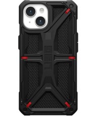 Чехол URBAN ARMOR GEAR iPhone 15 Monarch, Kevlar Black (114289113940) (UA)