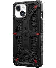 Чохол URBAN ARMOR GEAR iPhone 15 Monarch, Kevlar Black (114289113940) (UA)