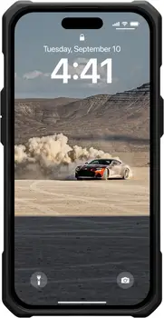 Чехол URBAN ARMOR GEAR iPhone 15 Monarch, Kevlar Black (114289113940) (UA)