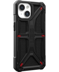 Чохол URBAN ARMOR GEAR iPhone 15 Monarch, Kevlar Black (114289113940) (UA)