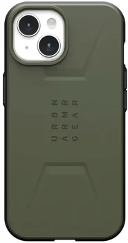 Чохол URBAN ARMOR GEAR iPhone 15 Plus Civilian Magsafe, Olive Drab (114306117272)