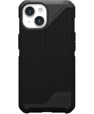 Чехол URBAN ARMOR GEAR iPhone 15 Plus Metropolis LT Magsafe, Kevlar Black (114308113940) (UA)