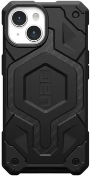Чохол URBAN ARMOR GEAR iPhone 15 Plus Monarch Pro Magsafe, Carbon Fiber (114220114242)
