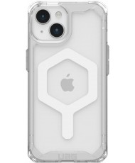 Чехол URBAN ARMOR GEAR iPhone 15 Plus Plyo Magsafe, Ice/White (114314114341) (UA)