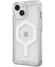 Чехол URBAN ARMOR GEAR iPhone 15 Plus Plyo Magsafe, Ice/White (114314114341) (UA)