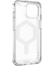 Чехол URBAN ARMOR GEAR iPhone 15 Plus Plyo Magsafe, Ice/White (114314114341) (UA)