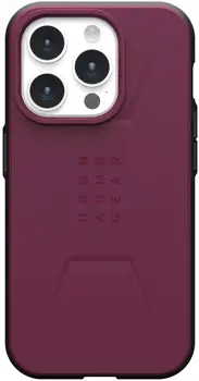 Чехол URBAN ARMOR GEAR iPhone 15 Pro Civilian Magsafe, Bordeaux (114275119049) (UA)