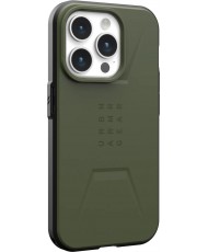 Чохол URBAN ARMOR GEAR iPhone 15 Pro Max Civilian Magsafe, Olive Drab (114295117272) (UA)