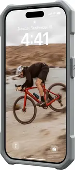 Чехол URBAN ARMOR GEAR iPhone 15 Pro Max Essential Armor Magsafe, Silver (114296113333) (UA)