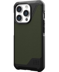 Чохол URBAN ARMOR GEAR iPhone 15 Pro Max Metropolis LT Magsafe, Kevlar Olive (114297113972) (UA)