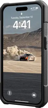 Чехол URBAN ARMOR GEAR iPhone 15 Pro Max Monarch, Kevlar Elemental Green (11429811397B) (UA)