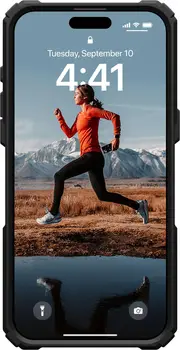 Чехол URBAN ARMOR GEAR iPhone 15 Pro Max, Plasma XTE, Black/Orange (114441114097) (UA)