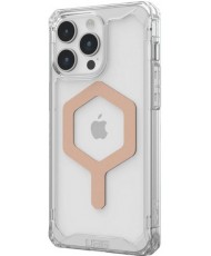 Чехол URBAN ARMOR GEAR iPhone 15 Pro Max Plyo Magsafe, Ice/Rose Gold (114305114348) (UA)