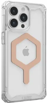 Чехол URBAN ARMOR GEAR iPhone 15 Pro Max Plyo Magsafe, Ice/Rose Gold (114305114348) (UA)