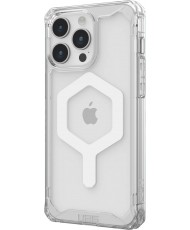 Чохол URBAN ARMOR GEAR iPhone 15 Pro Max Plyo Magsafe, Ice/White (114305114341) (UA)