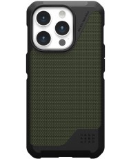 Чохол URBAN ARMOR GEAR iPhone 15 Pro Metropolis LT Magsafe, Kevlar Olive (114277113972) (UA)