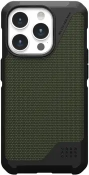 Чехол URBAN ARMOR GEAR iPhone 15 Pro Metropolis LT Magsafe, Kevlar Olive (114277113972) (UA)
