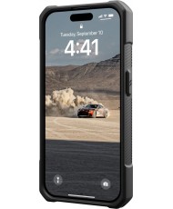 Чохол URBAN ARMOR GEAR iPhone 15 Pro Monarch, Carbon Fiber (114278114242) (UA)