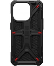 Чохол URBAN ARMOR GEAR iPhone 15 Pro Monarch, Kevlar Black (114278113940) (UA)