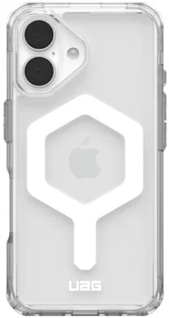 Чохол URBAN ARMOR GEAR iPhone 16, Plyo Magsafe, Ice/White (114482114341)