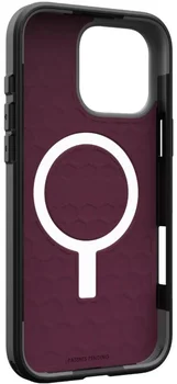 Чехол URBAN ARMOR GEAR iPhone 16 Pro Max, Civilian Magsafe, Bordeaux (114445119049)