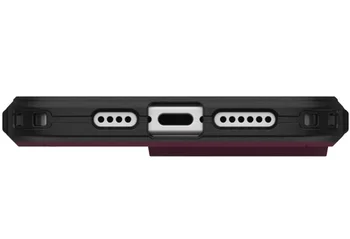 Чехол URBAN ARMOR GEAR iPhone 16 Pro Max, Civilian Magsafe, Bordeaux (114445119049)